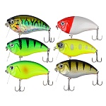 azor fishing воблер "фэт крэнк xl", f, 14,2г, 65мм, 0,0-1,0м, 5 цветов
