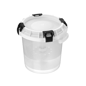 бочка пищевая с гнётом и герметичной крышкой 10л, для засолки от магазина Барс