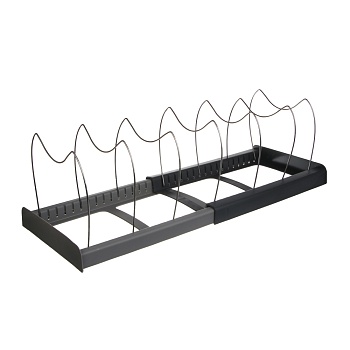 подставка для посуды раздвигающаяся, тм vetta, пластик, 31х24 см от магазина Барс