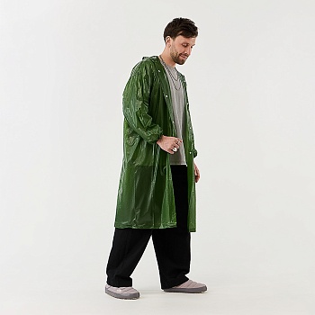 дождевик тм inbloom, 107х62см, 100мкм, пвх от магазина Барс