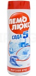 средство чистящее 480г. пемолюкс сода-7, "морской", порошок /16 - чз