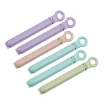 набор зажимов для пакетов тм vetta, пластик, 10см, 6шт от магазина Барс