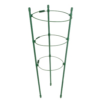 поддержка для растений тм inbloom, 60см, d7мм, 18/20/22см, пластик от магазина Барс