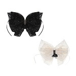 краб-бант для волос, тм юниlook, 14см, акрил, 2 цвета, #18