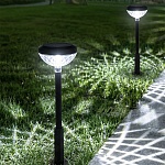 светильник сад. на солн. батар.тм inbloom, 11.5х47.5см, 2led, бел./шам.,aa800mah ni-mh, 2 реж., pp от магазина Барс