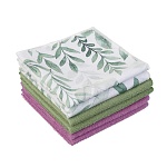 набор салфеток из микрофибры 6 шт, тм vetta, 30х30 см, 200г/кв. м., 3 цвета, полиэстер