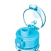 SILAPRO Спортивная бутылка 380мл, 18х6,5см, силикон, PC, 2 цвета