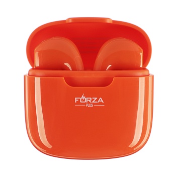 forza наушники беспроводные tws ton, 30/250 мач, bt5.1, оранжевый от магазина Барс