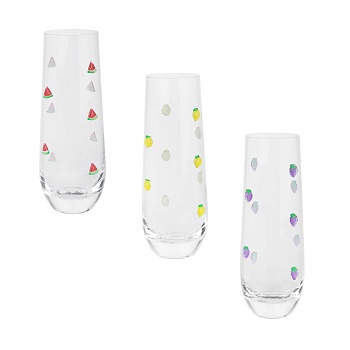 стакан высокий тм millimi фрукты, 300мл, стекло интернет-магазин «Барс»