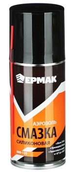 смазка силиконовая (аэрозоль) 210мл ермак чз
