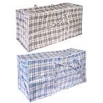 сумка хозяйственная тм vetta клетка, 100x50x40см, 200 литров, до 15кг, полипропилен, 2 цвета от магазина Барс