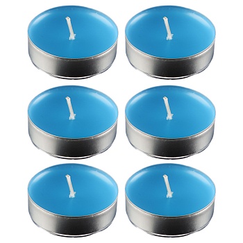 свечи ароматические в гильзе, 6 шт, антитабак, парафин