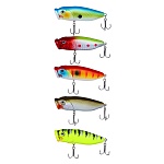azor fishing поппер "хантер" 70мм, 9,0г, f, 0-0,10м, 5 цветов