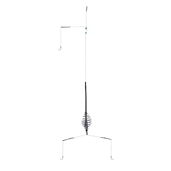 azor fishing оснастка донная с 3 крючками, антизакручивателем и кормушкой, 5 видов