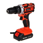 ермак дрель-шуруповерт аккум. ударный, дша-20, 20в, 2а*ч, 0-400-1500 об.мин, 40 н*м (one)