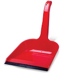 совок для мусора, высокая ручка, пластик, ассорти