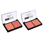 юниlook румяна компактные, 4,6гр, 2 тона, рк-19