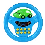 игроленд игрушка электронная руль, свет, звук, abs, 2хаа, 17,5х17х4см, zy384010 интернет-магазин «Барс»