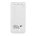 Аккумулятор мобильный BY 10000мАч, 2xUSB-A, 1xUSB-C, 1xMicro-USB, ребристый, 10W, белый