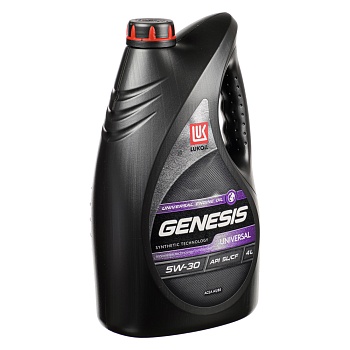 лукойл масло моторное синтетическое genesis universal 5w30, 4л