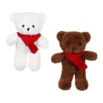 игрушка мягкая "медвежуля в шарфике" 30 см, полиэстер, игроленд, 2804-50, 3+ интернет-магазин «Барс»