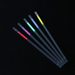 fntastic набор трубочек для напитков, флуоресцентные, 5шт, pe