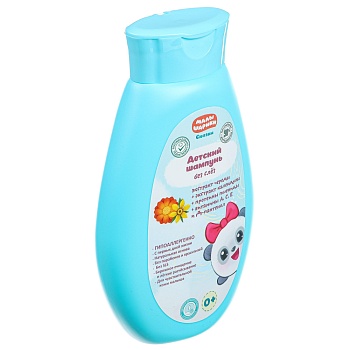 малышарики детский шампунь 250мл с экстрактом череды и календулы заботливая мама, 61147-mal