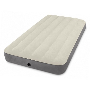 intex матрас надувной twin deluxe single-high, 99х191х25 см, 64101