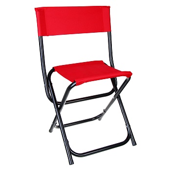 руссо туристо стул со спинкой, до 90кг, 39х28х65см, оксфорд 600d, сталь d19мм