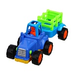 мешок подарков трактор, пластик, 17х7,5х7,5см, 2 дизайна интернет-магазин «Барс»