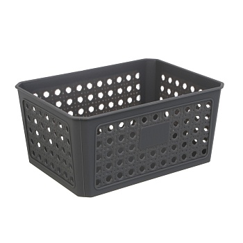 корзина для хранения тм vetta, пластик, 21х15,5х10см от магазина Барс