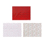 бумага для упаковки подарков тм ladecor 70х100 см, 70 г, односторонняя, 3 дизайна