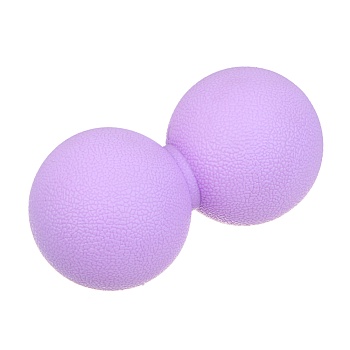 silapro max мяч массажный, сдвоенный, фиолетовый, 12х6см, тре