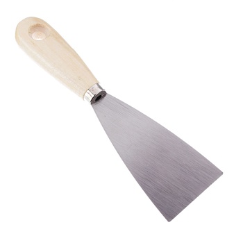 шпатель с деревянной ручкой headman 60мм 