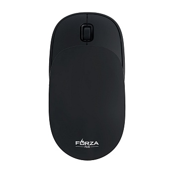 forza компьютерная мышь беспроводная, 1000/1400/1800 dpi, 2.4ghz, 1xaaa, слайдер, чёрная от магазина Барс