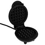 leben мини-вафельница, 550 вт, пластик, нерж. сталь, антиприг.покрытие интернет-магазин «Барс»