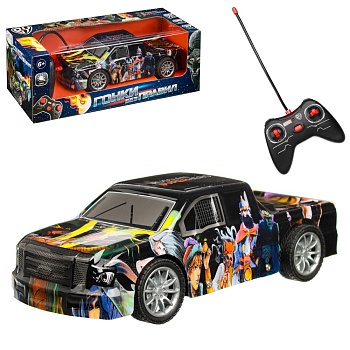 игроленд машина ру скоростная "гонки без правил", 1:18, свет, зу, акб,2хаа, abs, pvc, 28x14,5x10,5см