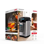 термопот электрический тм leben 3,8л, 750вт, ручной и электронасос, черный интернет-магазин «Барс»