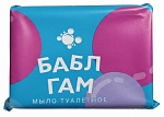 мыло туалетное 100 г, бабл гам, в обертке /68