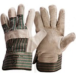 перчатки спилковые комбинированные усиленные трал 