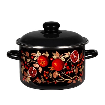 гранат кастрюля эмалированная 3л интернет-магазин «Барс»