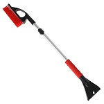 щетка для уборки снега+скребок, 82-115 см, телескопическая рукоять 