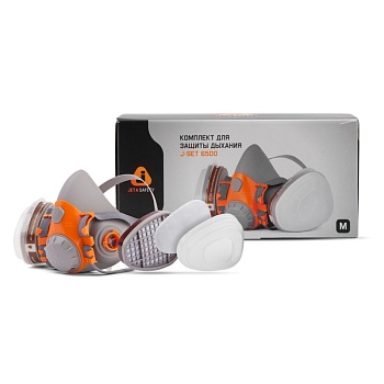 респиратор комплект для защиты дыхания jeta safety j-set 6500 размер m