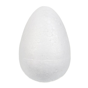 заготовка "яйцо" из пенопласта, 12х9 см