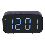 ladecor chrono будильник электронный, 12x4x6 см,3xaaa, пластик, цвет корпуса черный