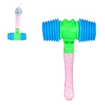 игроленд игрушка для малышей "молоточек-пищалка", 26,5х7х15,5см, ps, pp, pvc, 3 дизайна интернет-магазин «Барс»