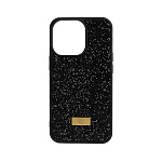 by чехол для смартфона кристаллы, ip - 15 pro max, материал tpu, чёрный от магазина Барс