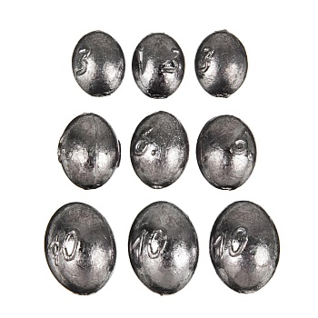 azor fishing набор грузов 3 шт., "оливка", 3,6,10, г.