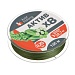 Шнур плетеный "АКТИВ X8" тм AZOR FISHING, 0,25мм, 22,7кг, 135м