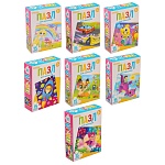 игроленд пазл 15 деталей мультфильмы, картон, 18х13см, 8-12 дизайнов, origami интернет-магазин «Барс»